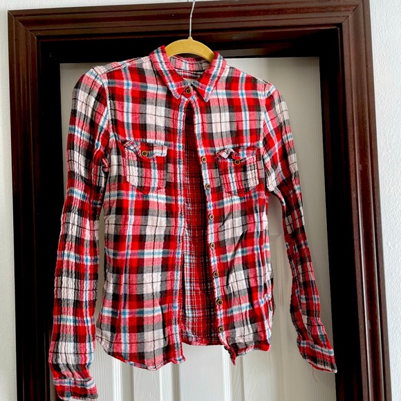 Plaid button down - Picture 1 of 1